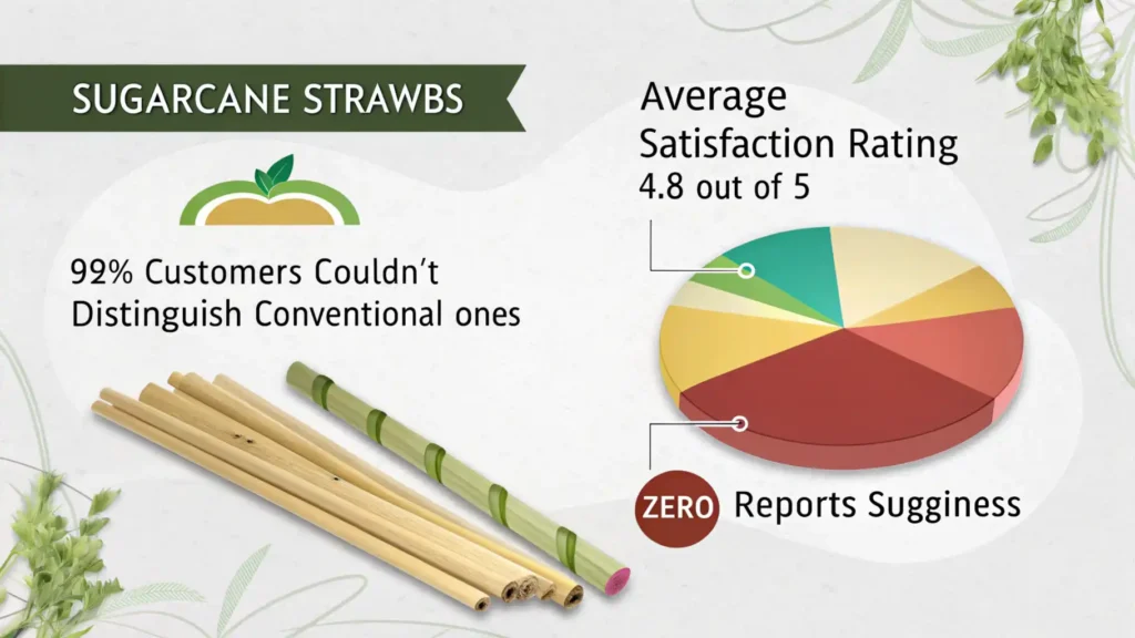 Customer Satisfaction with Sugarcane Straws