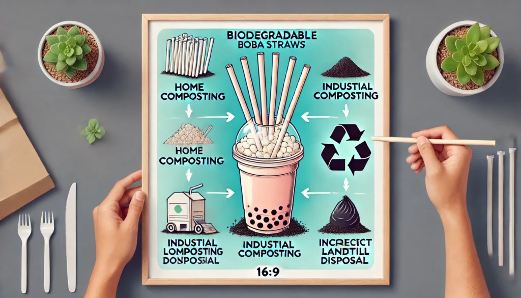 biodegradable boba straws