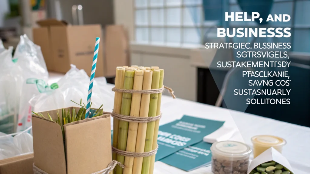 Sugarcane straws as a sustainable solution