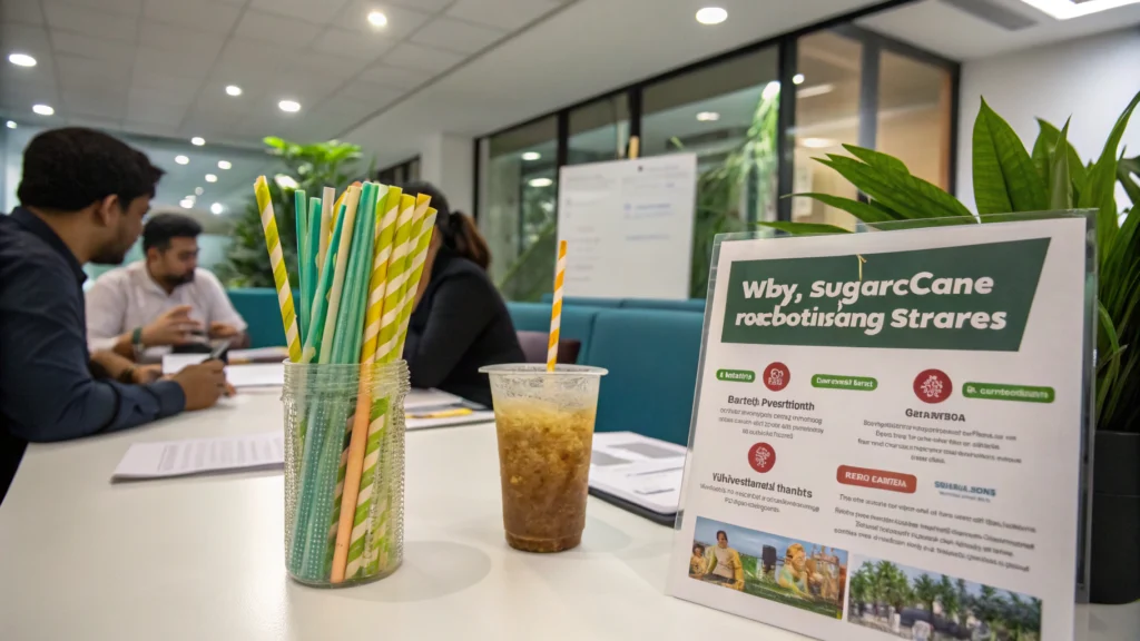 Success Stories of Sugarcane Straws