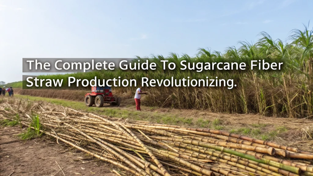 Sugarcane Fiber Straw