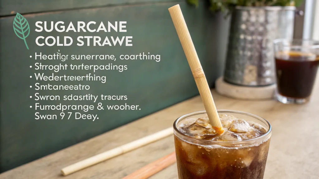 Sugarcane Straws