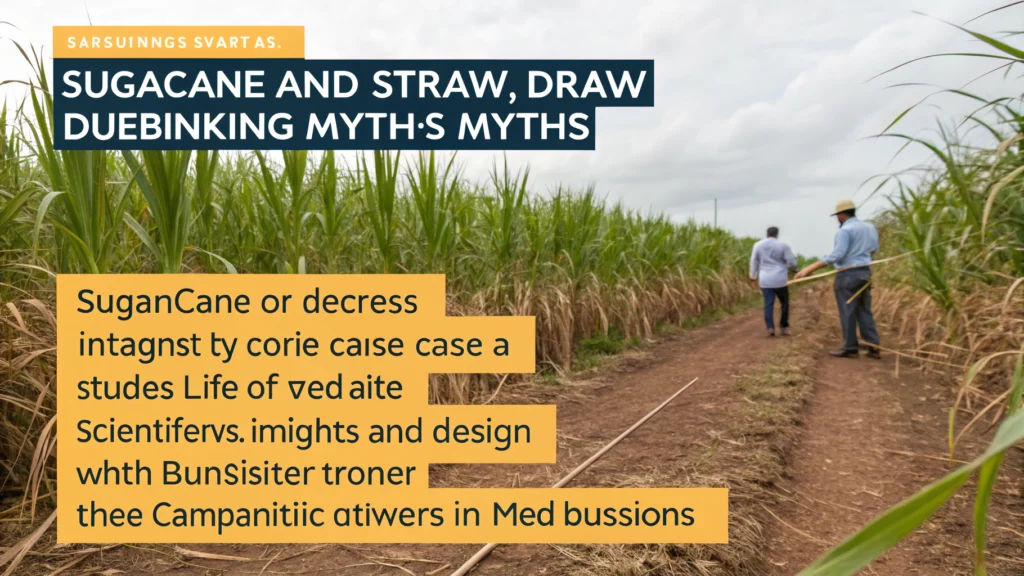 Practical Sugarcane Straws