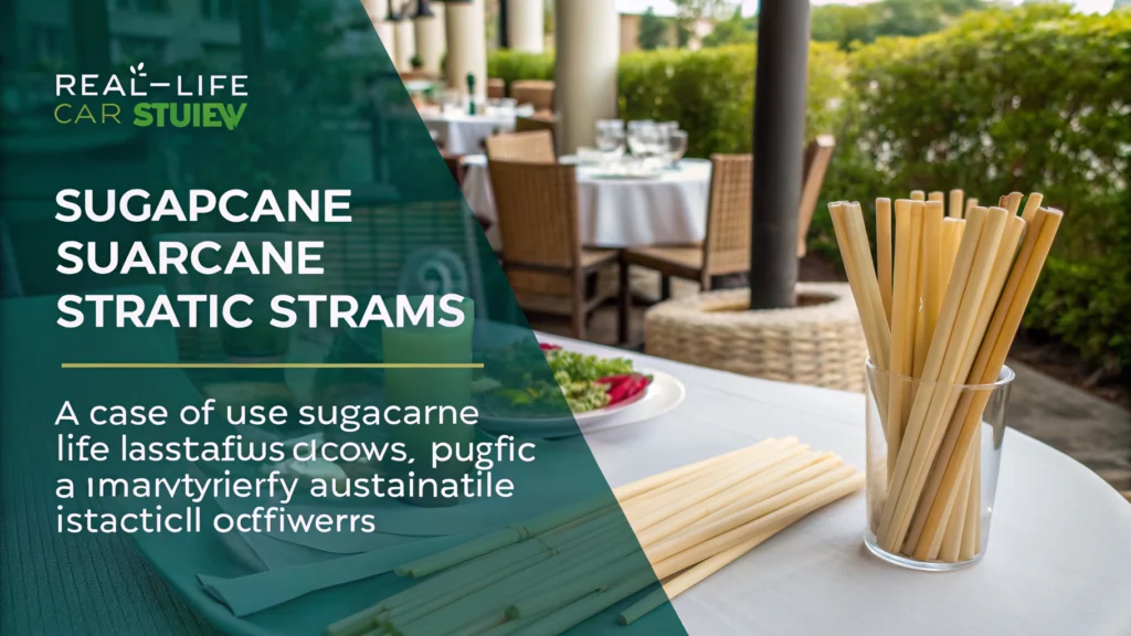 Sugarcane Straws in Beverages