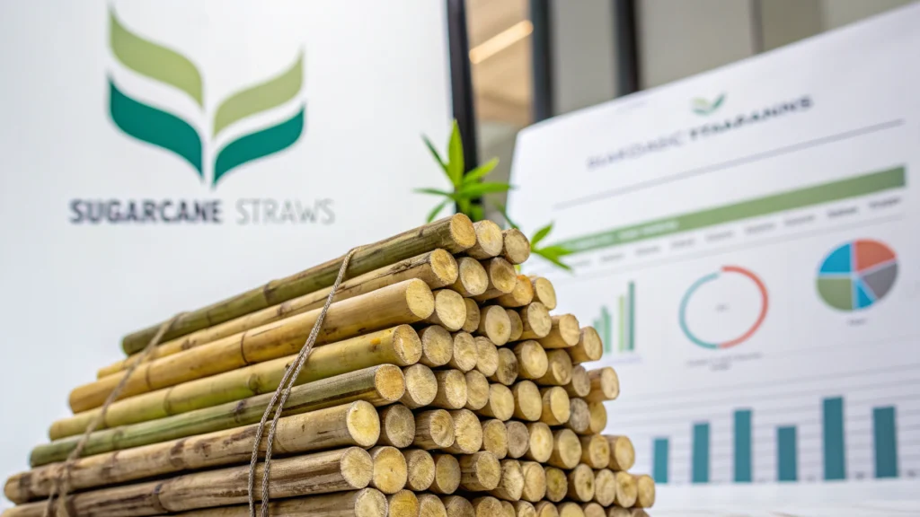 サトウキビストロー