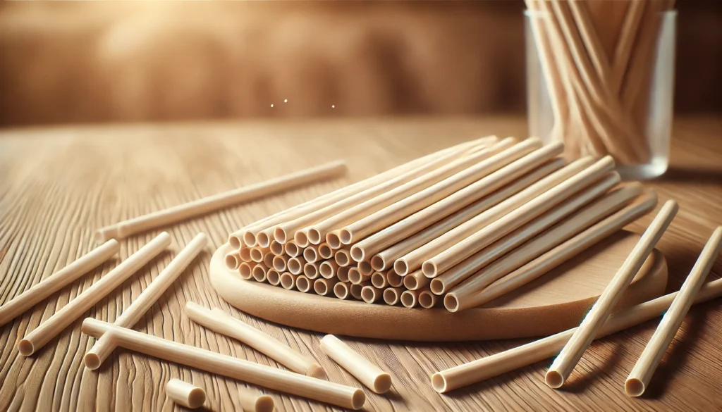Sugarcane straws