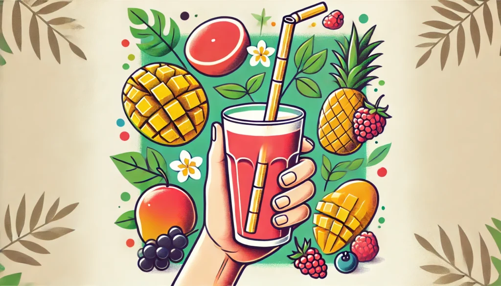 Sugarcane straws