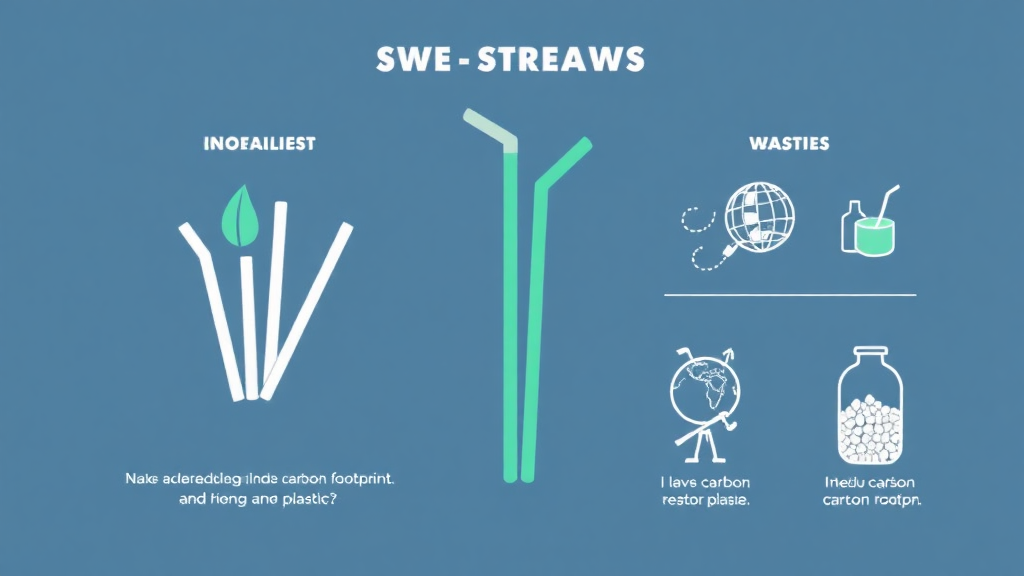 Bulk packaging options for sugarcane straws