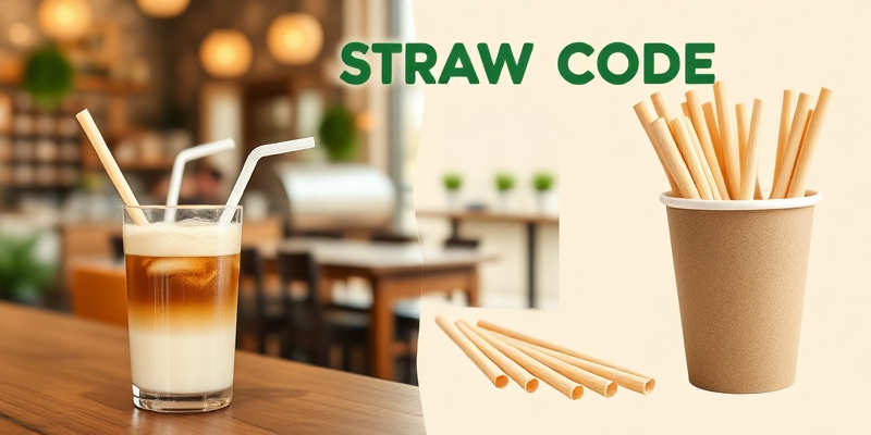 Dutch Bros Straw Codes: Eco-Friendly Sugarcane Alternatives - Sugarcane Straws in Commercial Use
