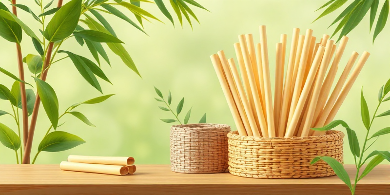 Affordable Sugarcane Straws Wholesale for Eco-Retailers illustration