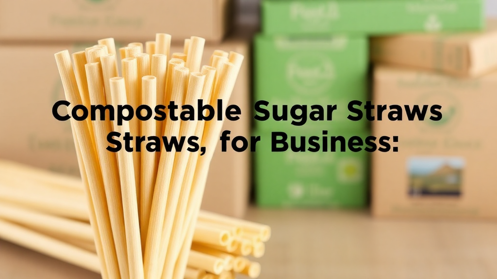 Cost-Effective Compostable Sugarcane Straws for Businesses - Premium Eco-Friendly Sugarcane Straws