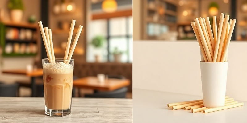 Cost-Effective Compostable Sugarcane Straws for Businesses - Sugarcane Straws in Commercial Use