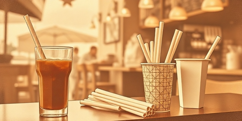 Eco-Friendly Compostable Straws for Festivals: Reduce Waste & Costs - Sugarcane Straws in Commercial Use