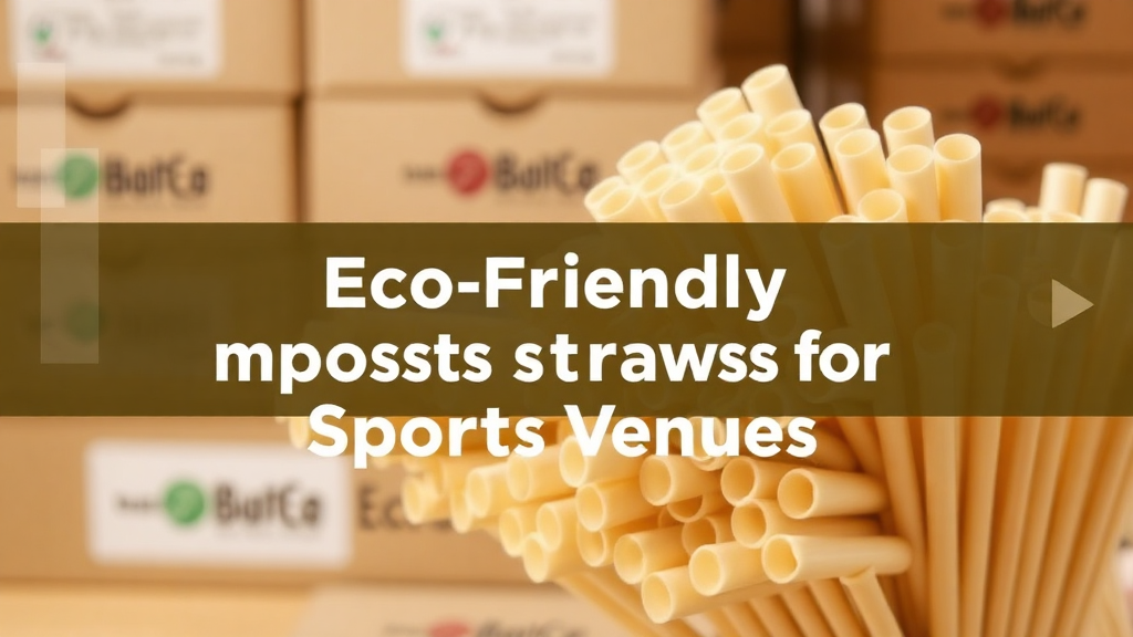 Eco-Friendly Compostable Straws for Sports Venues | NatureBioEco - Eco-Friendly Sugarcane Straws for B2B