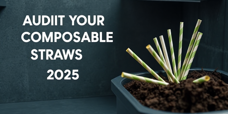 Audit Your Compostable Straws Supply Chain in 2025 - Sugarcane Straws Demonstrating Home Compostability