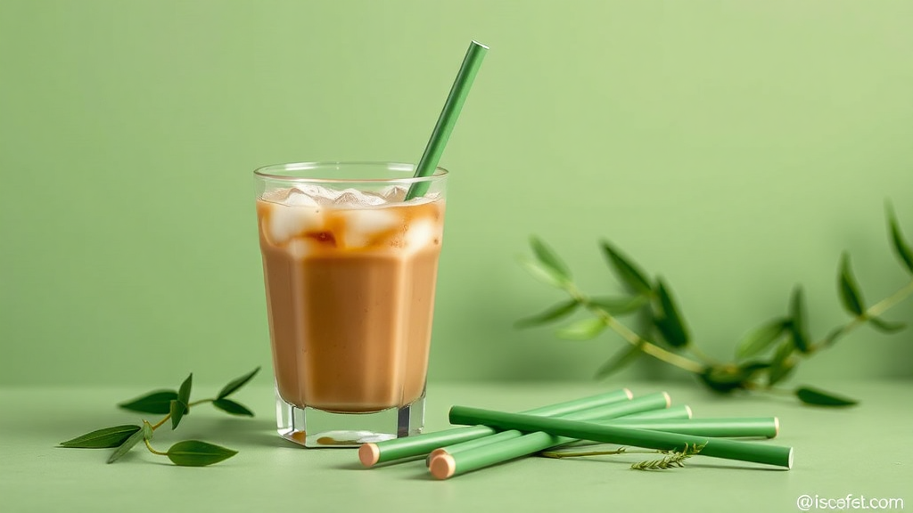 Eco-Friendly Straws for Iced Coffee: No Clogging, Less Waste banner