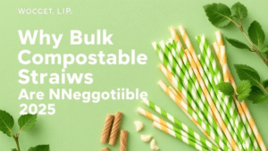 Bulk compostable straws importance 2025