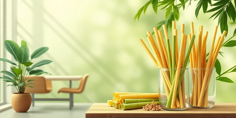 Reliable Sugarcane Straws Bulk for Cafes | Order Now illustration