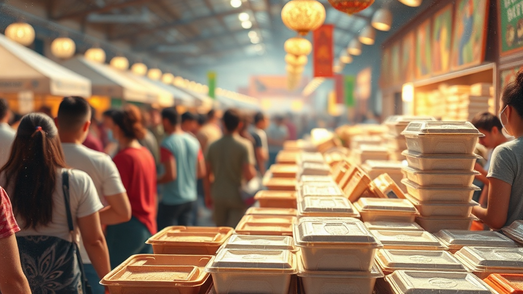 Eco-friendly Compostable Take-Out Containers in url context